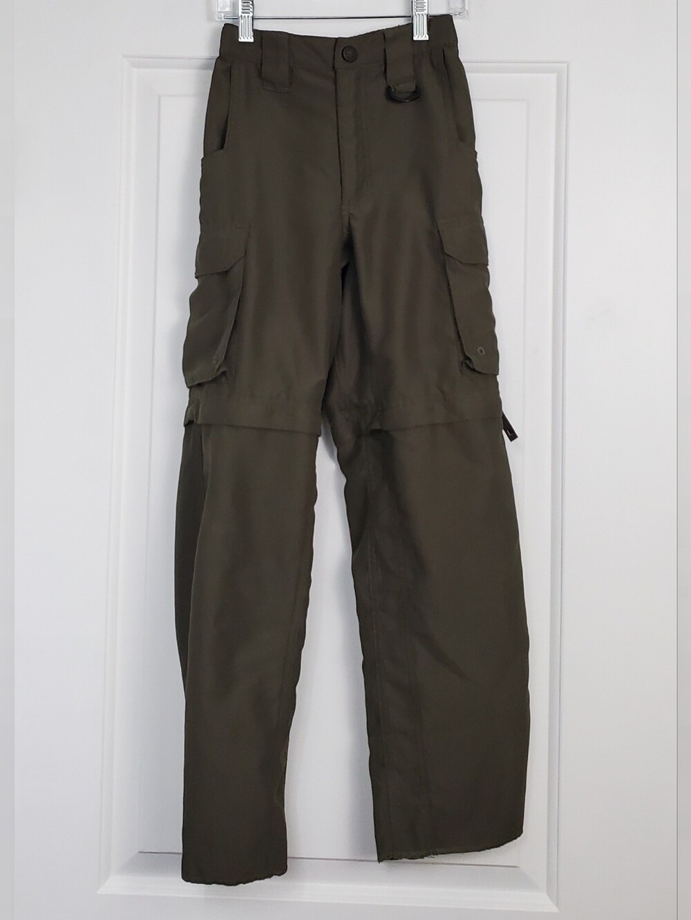Boy Scouts of America BSA Youth Uniform Switchback Pants Unhemmed - Size S - GUC